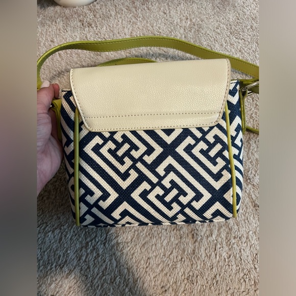 Spartina 449 Leather and Linen Crossbody - Picture 6 of 16